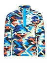 Helvetia II Printed Half Snap Fleece