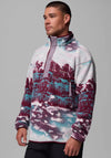 Helvetia II Printed Half Snap Fleece