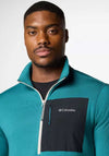 Columbia Hike Half Zip Fleece, River Blue