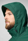 Columbia Hikebound™ II Waterproof Jacket, Forest Green & Black