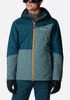 Columbia Men’s Iceberg Point Waterproof Ski Jacket, Metal & Night Wave