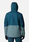 Columbia Men’s Iceberg Point Waterproof Ski Jacket, Metal & Night Wave