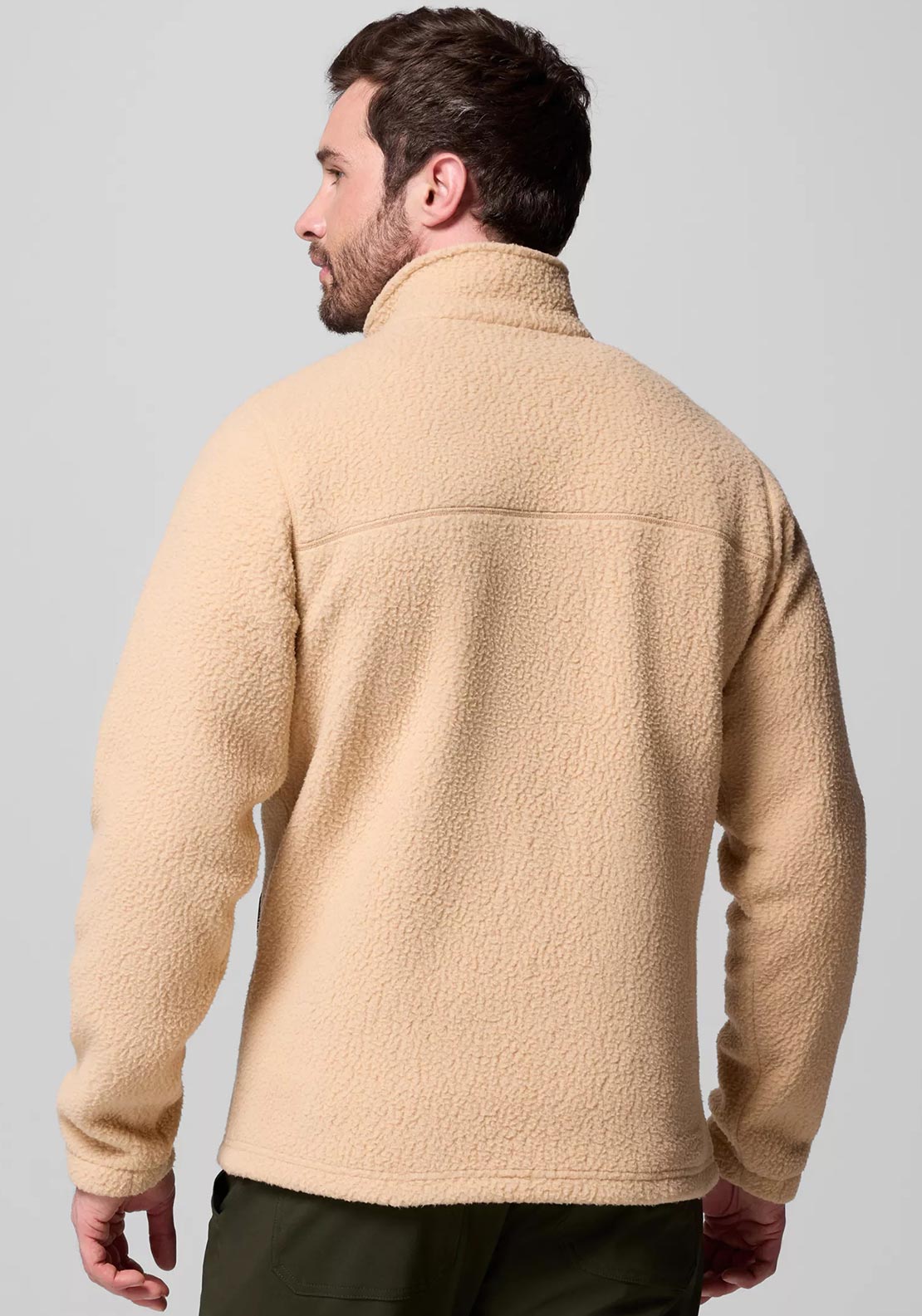 Columbia Men’s Juniper Peak™ Fleece Jacket, Cream & Brown