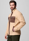 Columbia Men’s Juniper Peak™ Fleece Jacket, Cream & Brown