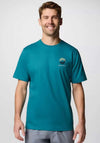Columbia Kettle River Outdoor T-Shirt, River Blue