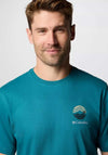 Columbia Kettle River Outdoor T-Shirt, River Blue