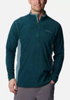 Columbia Men’s Klamath Range II Half Zip Fleece, Metal & Night Wave