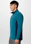 Columbia Klamath Range II Half Zip Fleece, River Blue