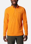 Columbia Men’s Klamath Range II Half Zip Fleece, Bright Orange