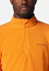 Columbia Men’s Klamath Range II Half Zip Fleece, Bright Orange