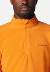 Columbia Men’s Klamath Range II Half Zip Fleece, Bright Orange
