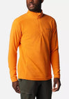 Columbia Men’s Klamath Range II Half Zip Fleece, Bright Orange