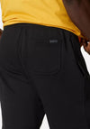 Columbia Logo Fleece Shorts, Black