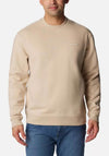Columbia Men’s Marble Canyon Crew Neck Sweatshirt, Ancient Fossil