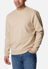 Columbia Men’s Marble Canyon Crew Neck Sweatshirt, Ancient Fossil