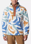 Columbia Men’s Helvetia™ Half Snap Fleece, Flint Auburn Multi
