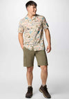 Columbia Pine Canyon Short Sleeve Shirt, Dark Stone