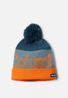 Columbia Polar Powder II Beanie, Night Wave & Bright Orange