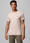 Columbia Men’s Rapid Ridge II Back Graphic T-Shirt, Beige