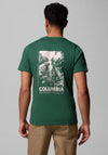 Columbia Men’s Rapid Ridge II Back Graphic T-Shirt, Green