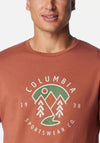 Columbia Men’s Rapid Ridge™ Graphic T-Shirt, Auburn
