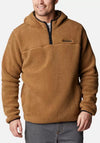 Columbia Rugged Ridge III Half Zip Sherpa Hoodie, Delta