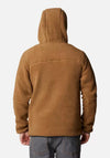 Columbia Rugged Ridge III Half Zip Sherpa Hoodie, Delta