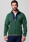 Columbia Sequola Grove™ Full Zip Fleece, Green & Navy Multi