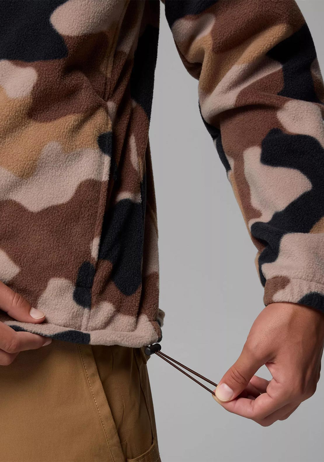 Columbia Steens Mountain™ II Camo Full Zip Fleece, Brown Multi