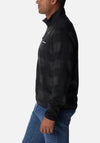 Columbia Sweater Weather II Check Print Half Zip, Black Buffalo