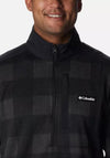 Columbia Sweater Weather II Check Print Half Zip, Black Buffalo