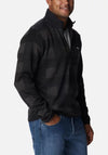 Columbia Sweater Weather II Check Print Half Zip, Black Buffalo