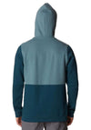 Columbia Men’s Trek Colourblock Hoodie, Metal & Nightwave