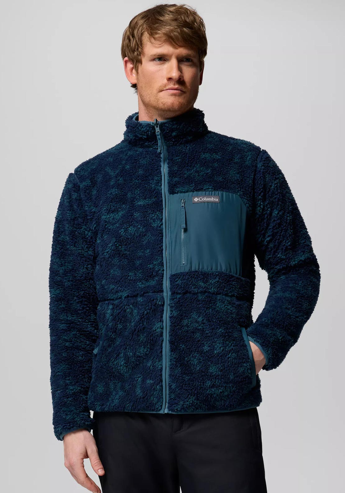Columbia Winter Pass™ Reversible Fleece, Dark Blue