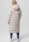 Columbia Womens Amaze Down Long Coat, Cream