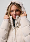 Columbia Womens Amaze Down Long Coat, Cream