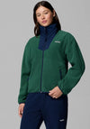 Columbia Womens Sequoia Grove™ Full Zip Fleece, Green