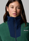 Columbia Womens Sequoia Grove™ Full Zip Fleece, Green