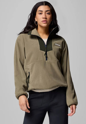 Columbia Womens Sequoia Grove™ Half Zip Fleece, Green