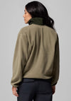 Columbia Womens Sequoia Grove™ Half Zip Fleece, Green