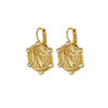 Dyrberg/Kern Como Coin Earrings, Gold