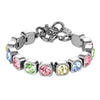 Dyrberg/Kern Conian Bracelet, Pastel & Silver