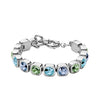 Dyrberg/Kern Conian Bracelet, Silver & Blue Multi