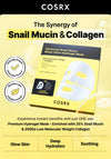 Cosrx Advanced Snail Mucin Glass Glow Hydrogel Mask, Set of 3