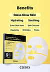 Cosrx Advanced Snail Mucin Glass Glow Hydrogel Mask, Set of 3