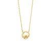Seala 13mm Claddagh Necklace, Gold