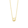 Seala 8mm Claddagh Necklace, Gold