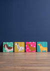 CTCB COASTER SET OF 4 DOGS