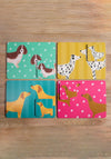 Creative Tops Dogs Print Medium Placemats, Set of 4