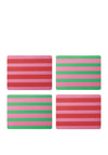 CTCB PLACEMAT SET OF 4 STRIPES